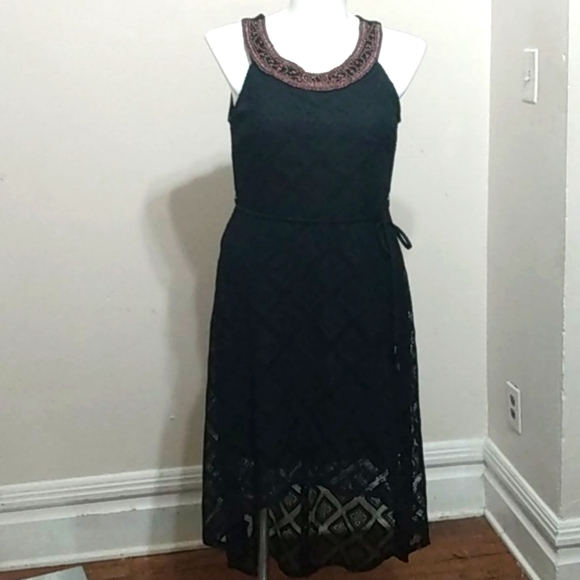 Dress Barn Dresses & Skirts - Women's Black Beaded Dress sz 16